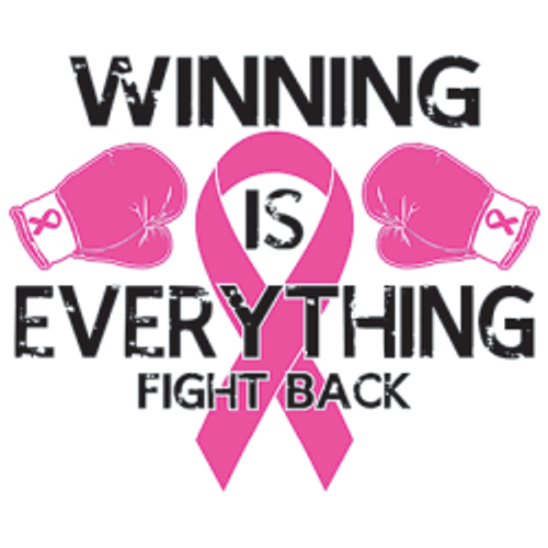 Adult DryBlend® T-Shirt - (WINNING IS EVERYTHING - BREAST CANCER AWARENESS)