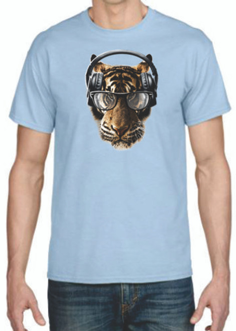 Adult DryBlend® T-Shirt - (FREAKY TIGER)