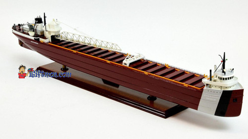 ARTHUR ANDERSON  lake freight ship 36" fully built wood model with stand