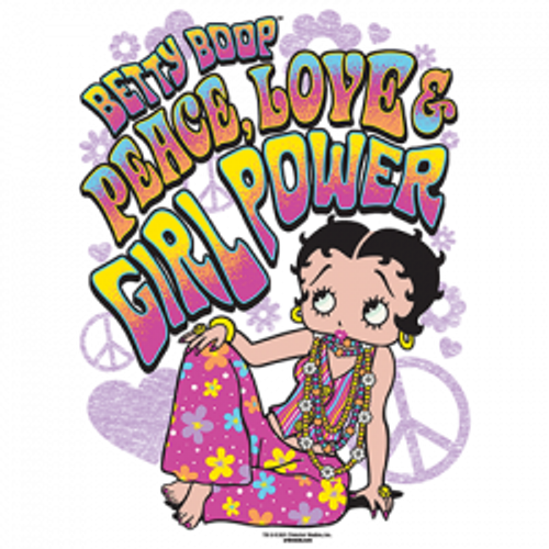 TRANSFER - BETTY BOOP - Peace Love  - Solar Changing