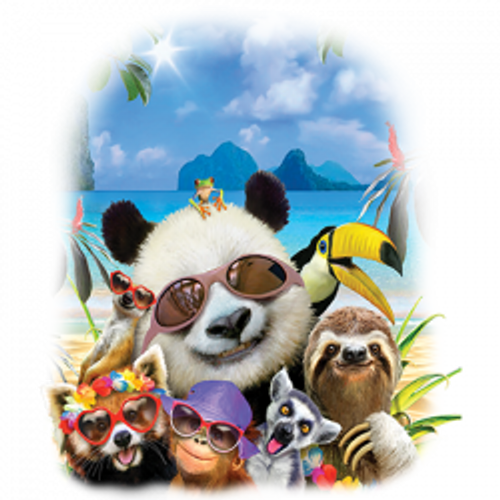 TRANSFER - EL NIDO BEACH dog cat bear bird monkey - adult