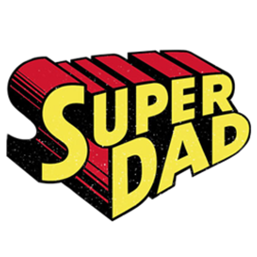 TRANSFER - SUPER DAD MAN  Fun Humor  Adult