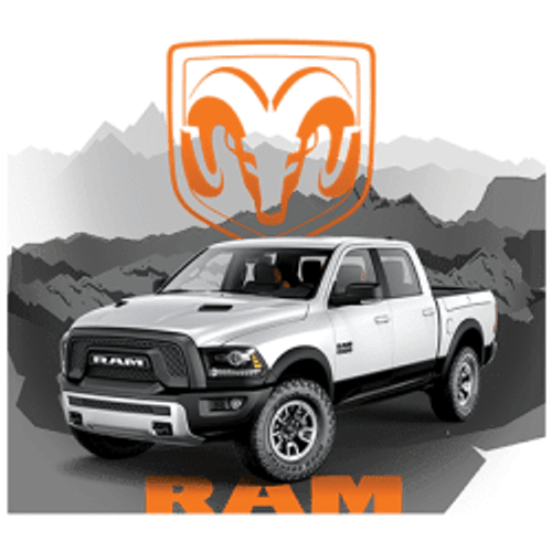 TRANSFER - DODGE WHITE  TRUCK 4X4