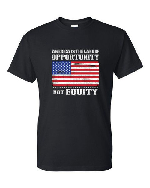 TRANSFER - AMERICA LAND OF OPPORTUNITY NOT EQUITY - PRIDE USA FLAG 2ND AMENDMENT Adult