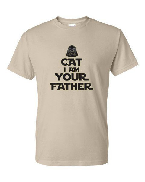 TRANSFER - CAT I AM YOUR FATHER - Funny Feline  Adult
