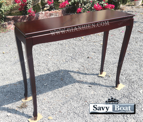 TABLE for DISPLAY CASE for up to 43 in wood models