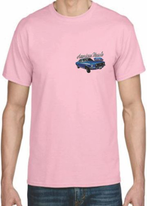 Adult DryBlend® T-Shirt - (AMERICAN MUSCLE MUSTANG - CREST - FORD)