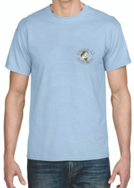 Adult DryBlend® T-Shirt - (BASS  - CREST - FISHING)