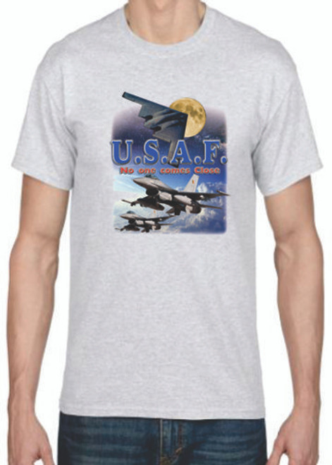 Adult DryBlend® T-Shirt - (US AIR FORCE - AMERICAN PRIDE / MILITARY )