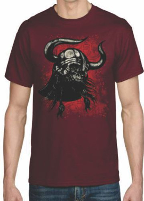 Adult DryBlend® T-Shirt - (WARRIOR SKULL)