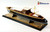 APHRODITE  fully built museum quality model commuter yacht with stand