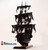 FLYING DUTCHMAN PIRATE tall sailing ship large 35" fully built museum quality model w/sails & stand