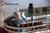 R/C READY RC DELTA QUEEN Paddle wheeler river boat steam ship fully built museum quality model with stand