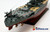 BATTLESHIP YAMATO Large 39.5” fully built museum quality WWII war ship model w/stand