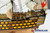 HMS VICTORY tall sailing ship large 44" fully built museum quality model ship w/sails & stand