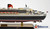 QUEEN MARY 2 II passenger ship large fully built museum quality LED READY model with stand