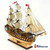 HMS BELLONA tall sailing ship large 42" fully built  museum quality model w/sails & stand