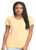 Women's Ideal Crew Neck Shirt - (BLANK  BANANA CREAM)