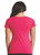 Women's Ideal Crew Neck Shirt - (BLANK  HOT PINK)