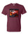 Adult DryBlend® T-Shirt - DODGE HEMI CUDA PLYMOUTH ORANGE