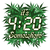 Adult DryBlend® T-Shirt - IT'S 420 SOMEWHERE - WEED POT FUNNY