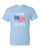 Adult DryBlend® T-Shirt - MY RIGHTS DON'T END - POLITICAL SECOND 2nd AMENDMENT - AMERICAN PRIDE