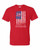 Adult DryBlend® T-Shirt - 2ND AMENDMENT FLAG SCRIPT - AMERICAN PRIDE