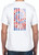 Adult DryBlend® T-Shirt - (TIE DYE FLAG -AMERICAN PRIDE)