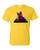 T-Shirt - COLORFUL TECHNICOLOR DJ CAT - NEON Adult DryBlend®