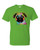 T-Shirt - COLORFUL TECHNICOLOR PUG PUGS & KISSES - NEON Adult DryBlend®