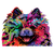 T-Shirt - COLORFUL TECHNICOLOR POM POMERANIAN ANDY MAX - NEON Adult DryBlend®