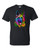 T-Shirt - COLORFUL TECHNICOLOR HAPPY SHEPHERD  ANDY MAX - NEON Adult DryBlend®