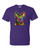 T-Shirt - COLORFUL TECHNICOLOR  HELLO CAT ANDY MAX - NEON Adult DryBlend®