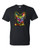 T-Shirt - COLORFUL TECHNICOLOR  HELLO CAT ANDY MAX - NEON Adult DryBlend®