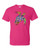 T-Shirt - COLORFUL TECHNICOLOR  SEA TURTLE - NEON Adult DryBlend®