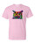 T-Shirt - COLORFUL TECHNICOLOR OWL ANDY MAX - NEON Adult DryBlend®
