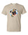 T-Shirt - BUTTERFLIES AND PUG - DOG ANIMAL CUTE NOVELTY FUN Adult DryBlend®