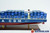 CMA CGM Benjamin Franklin container cargo ship, large fully built museum quality ship model w/stand