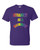T-Shirt - STRAIGHT AS A RAINBOW LGBT - PRIDE / HUMOR / NOVELTY Adult DryBlend®