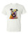 T-Shirt - BEWARE OF PIT BULLS colorful dog - NEON Adult DryBlend®