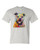 T-Shirt - BEWARE OF PIT BULLS colorful dog - NEON Adult DryBlend®