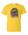 T-Shirt - SMILING SLOTH colorful dog - NEON Adult DryBlend®