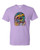 T-Shirt - SMILING SLOTH colorful dog - NEON Adult DryBlend®