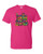 T-Shirt - Colorful PEACE LOVE MUSIC - NEON Adult