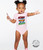 BABY Rib Body Suit Romper Unisex - Pop funny USA Infant Toddler