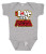 BABY Rib Body Suit Romper Unisex - I LOVE MY GRANDMA & GRANDPA - Pop funny USA Infant Toddler