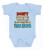 BABY Rib Body Suit Romper Unisex - DON'T LOOK AT ME THAT SMELL IS THE DOG -  Pop funny USA Infant Toddler