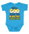 Rib Bodysuit Ones Romper - WHEN GOD MADE ME HE WAS SHOWING OFF -  Pop funny USA Infant Toddler