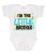 BABY Rib Body Suit Romper - I'M THE LITTLE BROTHER - Pop funny USA Infant Toddler