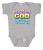 BABY Rib Body Suit Romper Unisex - BE PATIENT GOD ISN'T FINISHED WITH ME YET - Pop funny USA Infant Toddler